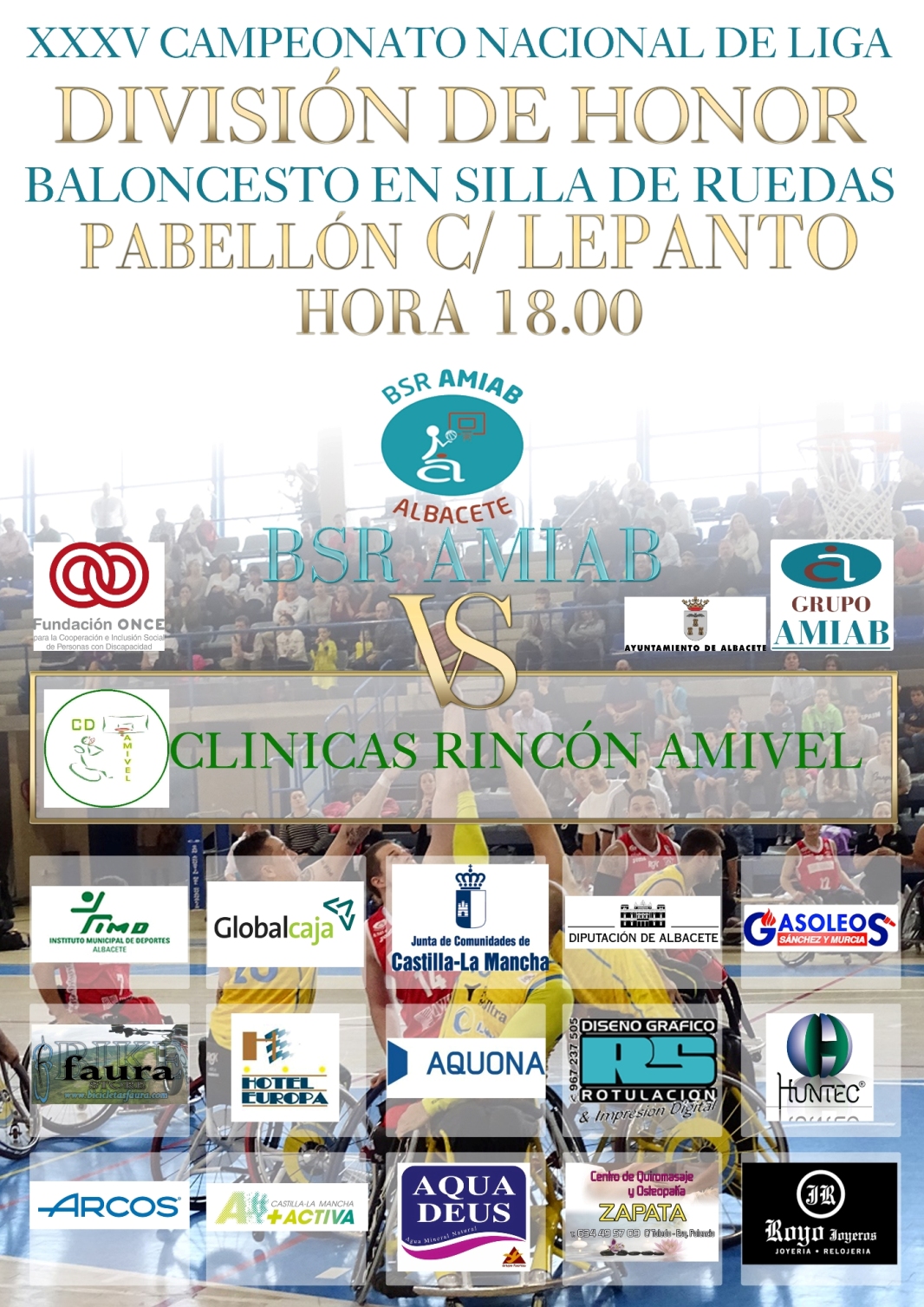 El BSR Amiab Albacete inicia la Liga de División de Honor este sábado recibiendo al Amivel 